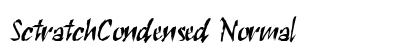 SctratchCondensed Normal preview