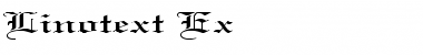 Linotext Ex Font