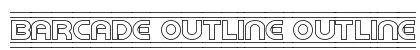 Barcade Outline Outline preview