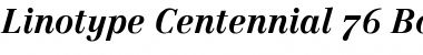 Centennial RomanSC Bold Italic Font