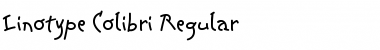 LinotypeColibri Font