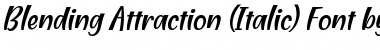 Download Blending Attraction Font