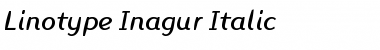 LTInagur Italic Font