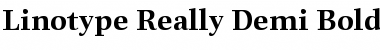 LTReally Medium Font