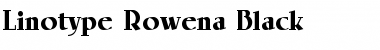 LTRowena Medium Font