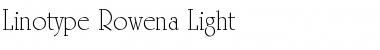 LTRowena Light Regular Font