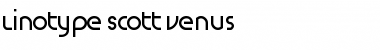 LTScott Venus Regular Font