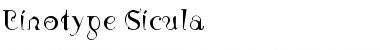 LinotypeSicula Regular Font