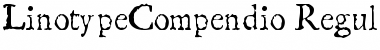 Download LTCompendio Regular Font