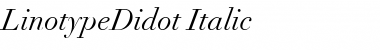 Download LinotypeDidot Font