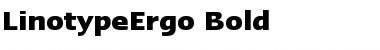 LTErgo Medium Bold Font