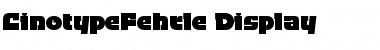 LTFehrle Display Normal Font