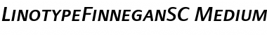 LTFinnegan SC Medium Font