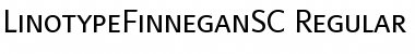 LTFinnegan SC Regular Regular Font