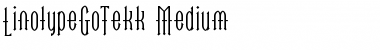 LTGoTekk Medium Regular Font