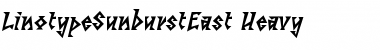 Download LTSunburstEast Font