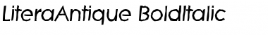 LiteraAntique Font
