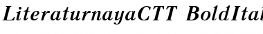 LiteraturnayaC Font