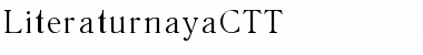 LiteraturnayaC Normal Font