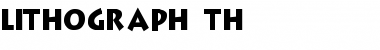 Lithograph Th Font