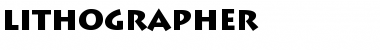 Lithographer Font
