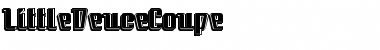 LittleDeuceCoupe Regular Font