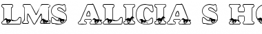 Download LMS Alicia's Horses Font