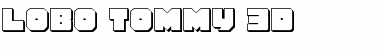 Lobo Tommy 3D Font