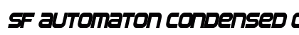 SF Automaton Condensed Oblique preview