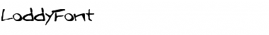 LoddyFont Font