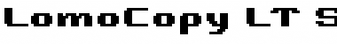 LomoCopy LT Std Black Font