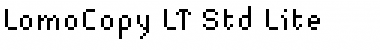 LomoCopy LT Std Lite Regular Font