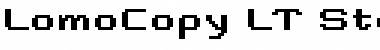 LomoCopy LT Std Medium Font
