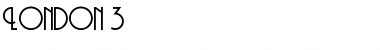 Download London 3 Font Download London 3 Font
