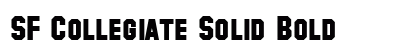 SF Collegiate Solid Bold Preview