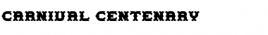 Carnival Centenary Regular Font