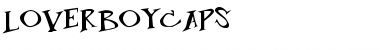 LoverboyCaps Font