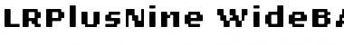 LRPlusNine Font