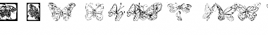Download LS503butterflies Font Download LS503butterflies Font