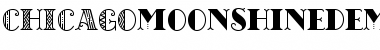 CHICAGO moonshine demo Font