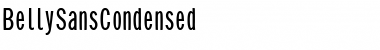 BellySansCondensed Regular Font