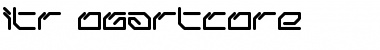 ltr-06:artcore Regular Font