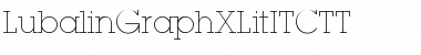 LubalinGraphXLitITCTT Font