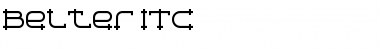 Belter ITC Font