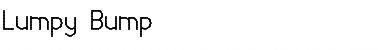 Download Lumpy Bump Font Download Lumpy Bump Font