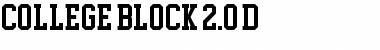 College Block 2.0 Font