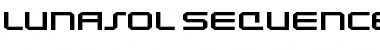 Lunasol Sequence Font