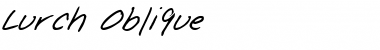 Lurch Font