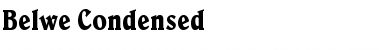 Belwe-Condensed Font
