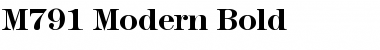 Download M791-Modern Font